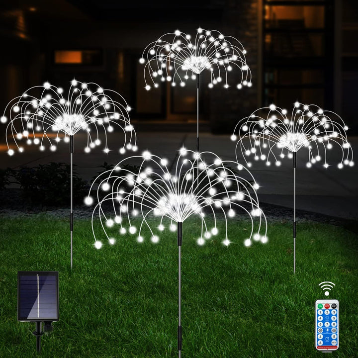 Masdio Solar Lights Outdoor(4-Piece)