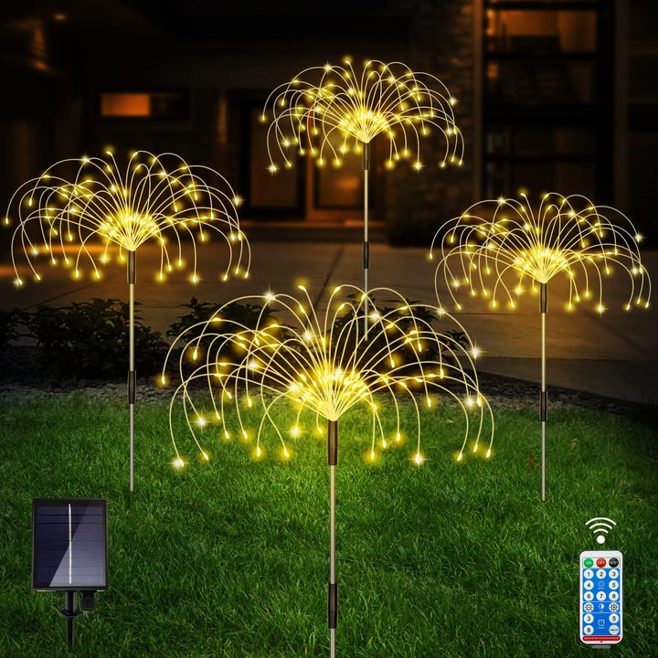 Masdio Solar Lights Outdoor(4-Piece)