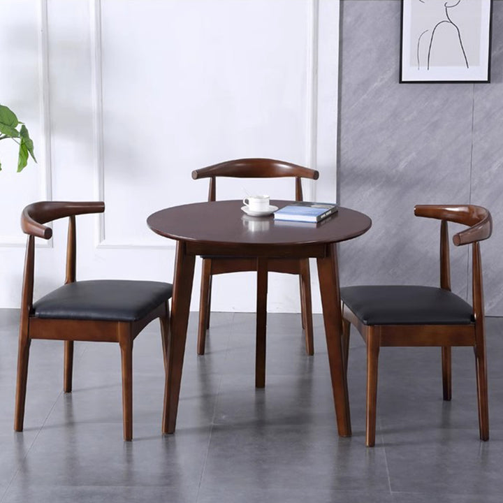 MAS-1346 Masdio Solid Wood Round Dining Table