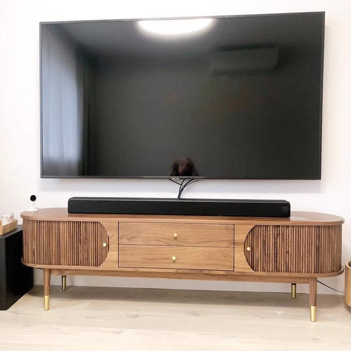 MAS-1348 Masdio Solid Wood TV Console Stand