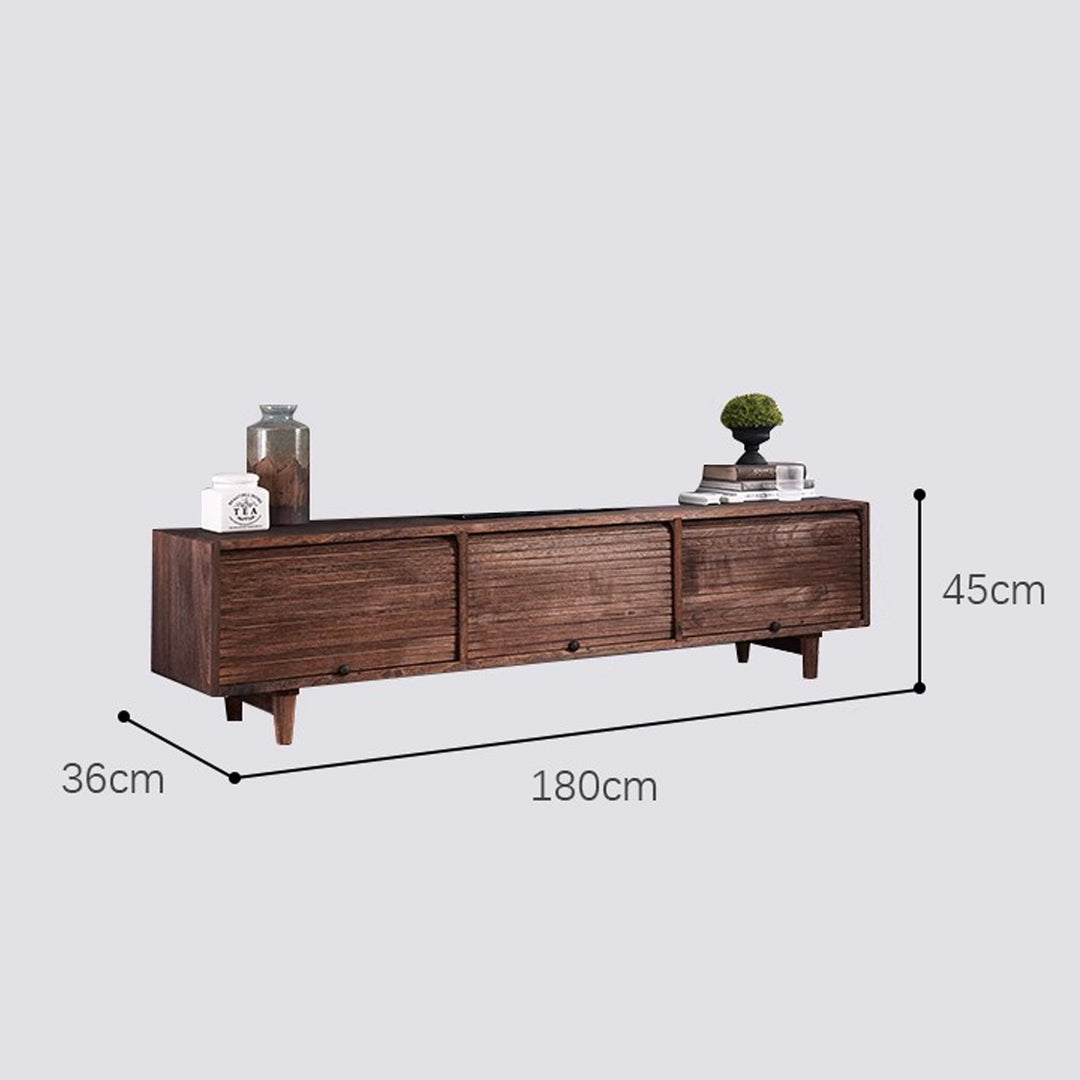 MAS-1351 Masdio Solid Wood TV Stand Console Cabinet