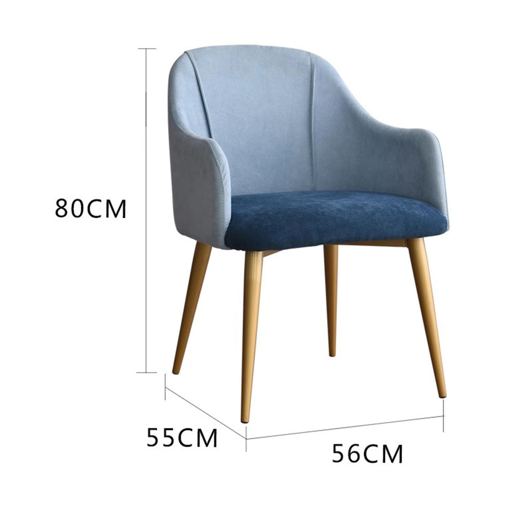 MAS-1368 Masdio Tone Fabric Dining Chair Masdio