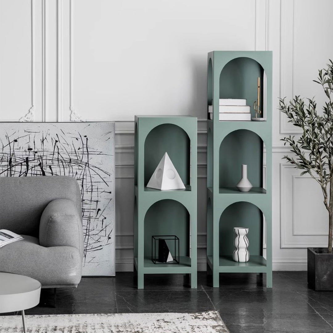 Versatile Carbon Steel Storage Bookcase