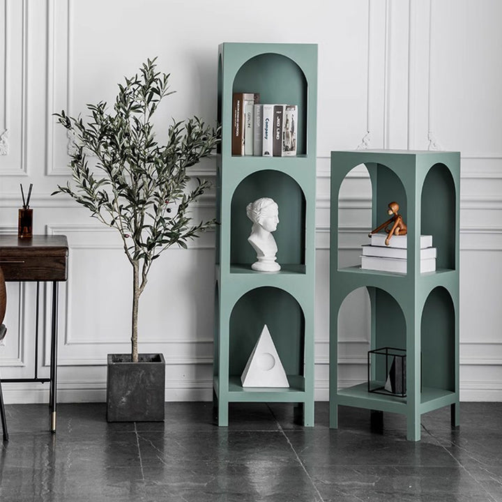 Versatile Carbon Steel Storage Bookcase