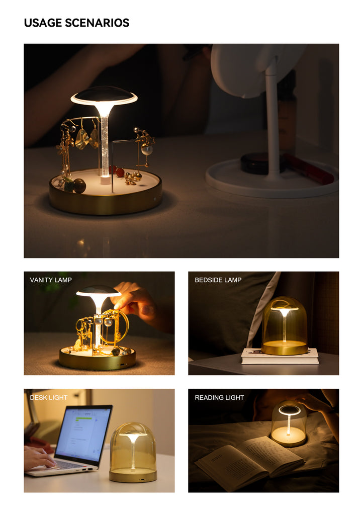 Versatile USB Charging LED Table Lamp Present Them