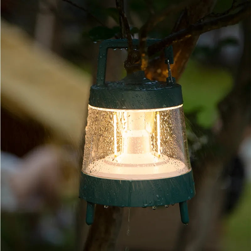 Vintage Filament LED Camping Lantern