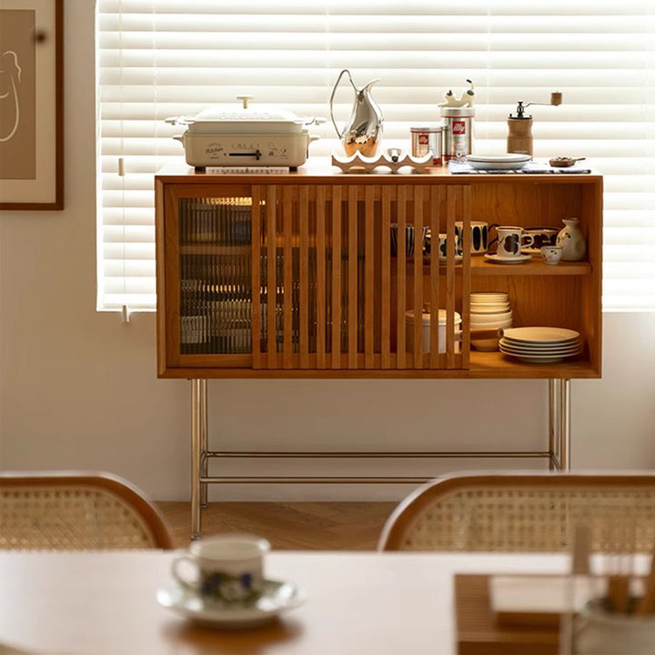 MAS-1347 Masdio Wood Storage Sideboard Buffet