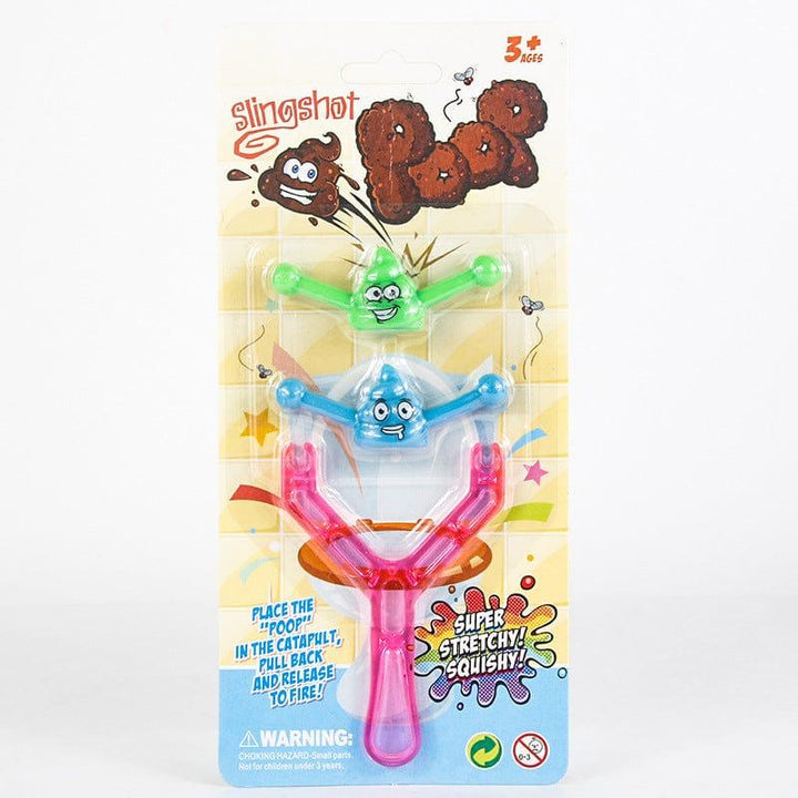 Smiley Poop Slingshot - Present Them