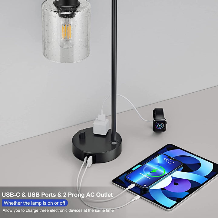 Nightstand Lamps with USB Charging Port - Present Them