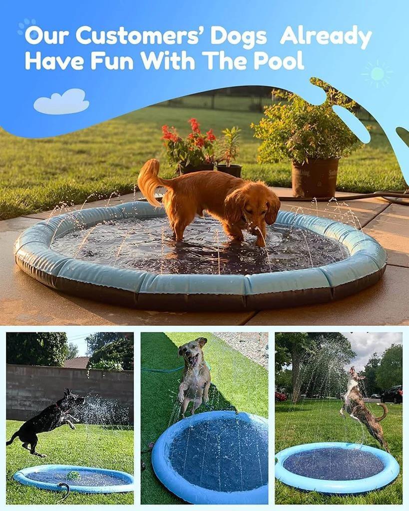 Outdoor Sprinkler Pad for Pets & Kids