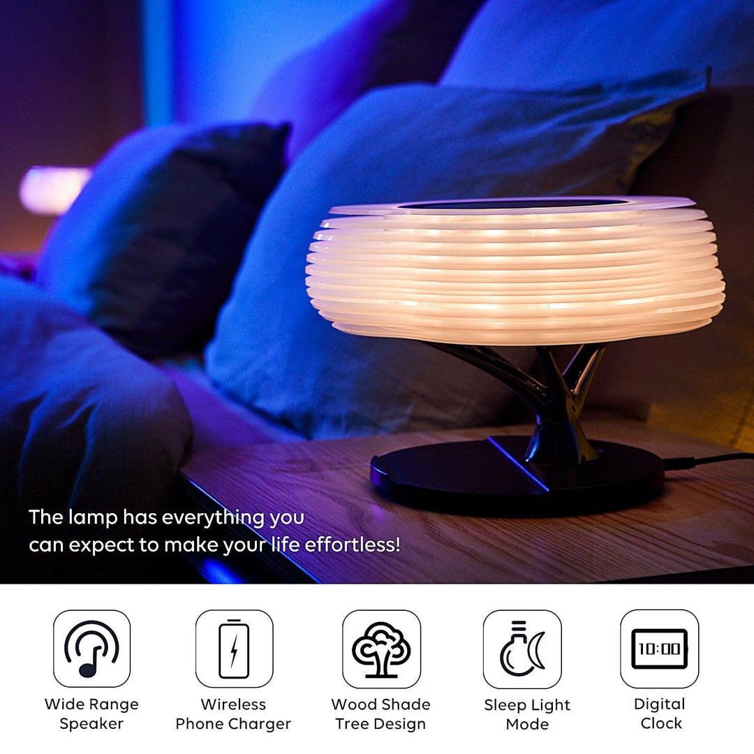 Light of Cloud Wireless Charging Table Lamp