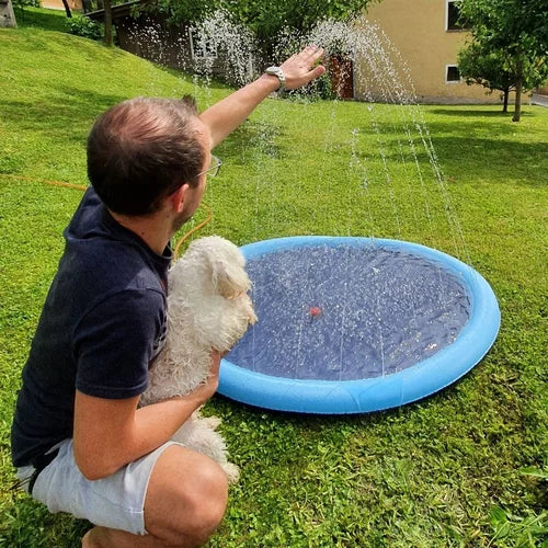 Outdoor Sprinkler Pad for Pets & Kids