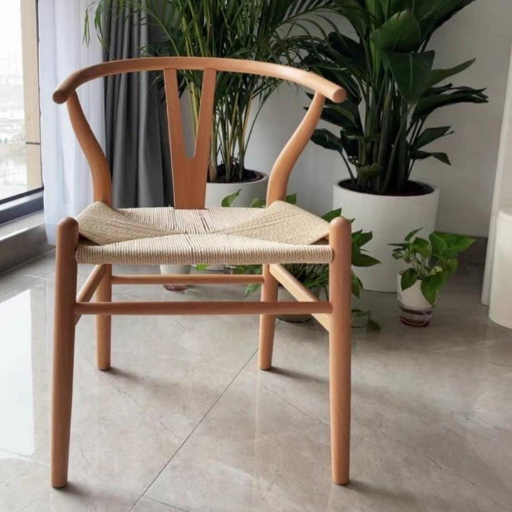 Presenthem Rustic Wishbone Dining Chair - Present Them