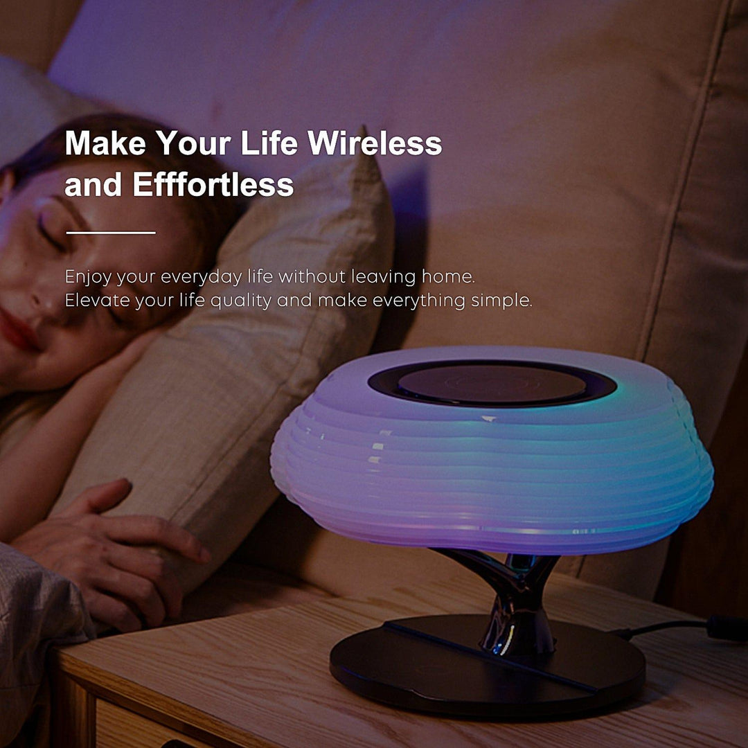 Light of Cloud Wireless Charging Table Lamp