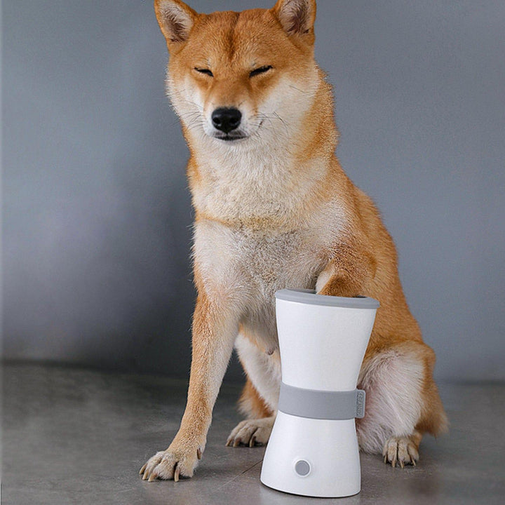 Automatic Pet Foot Wash Cup Present Them