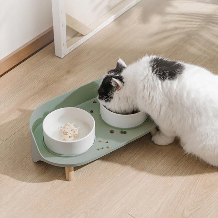 Dual Ceramics Pet Bowls