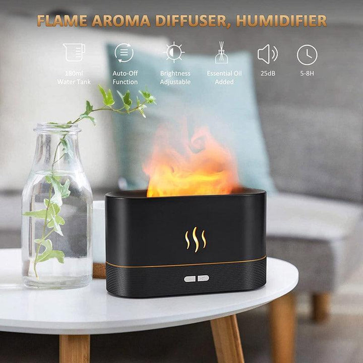 Flame Humidifier Lamp