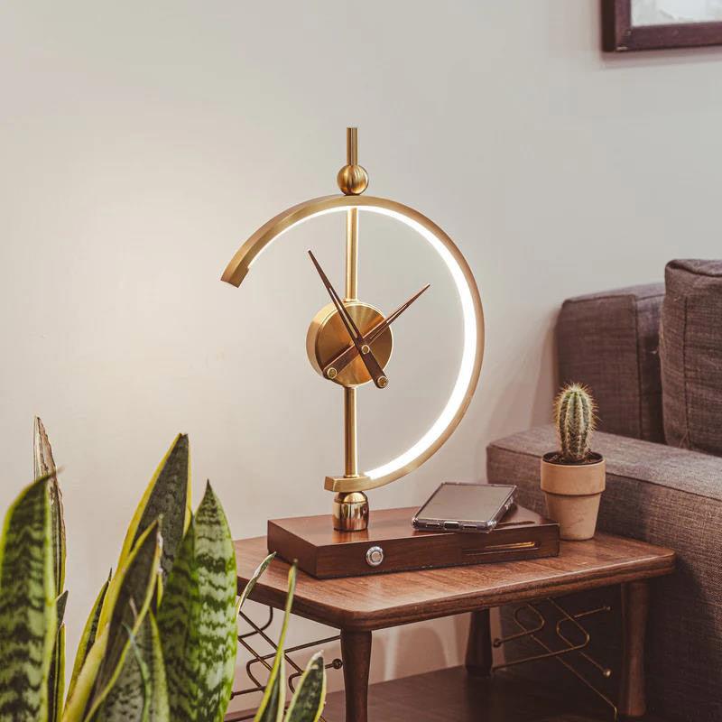 Khonsu Clock Wireless Charging Lamp - Present Them