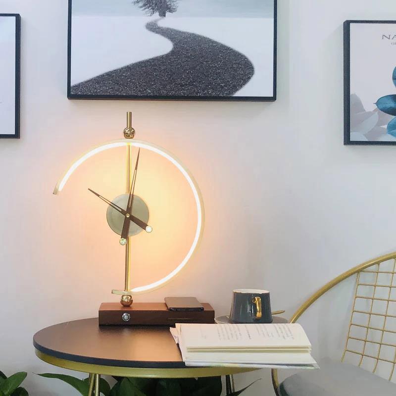 Khonsu Clock Wireless Charging Lamp - Present Them