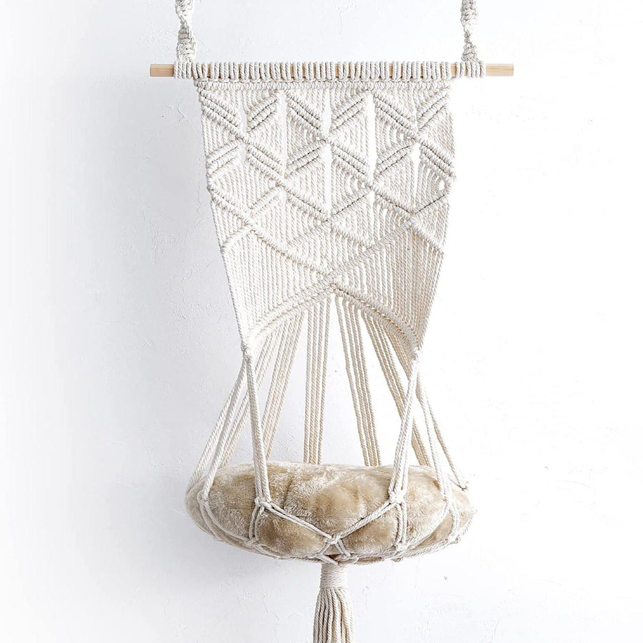 Macrame Cat Hammock