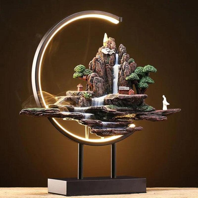 Misty Mountain Incense Burner Lamp - Present Them