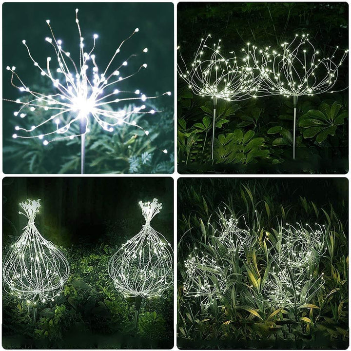 Solar Garden Fireworks Lamp