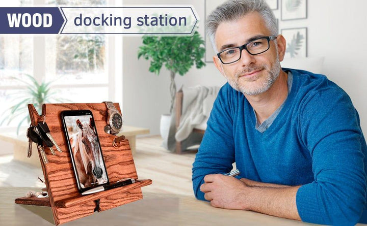 Wood Docking Station