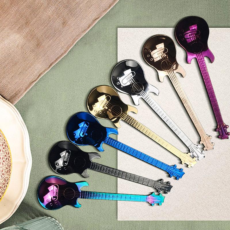 Guitar coffee spoon set - Present Them